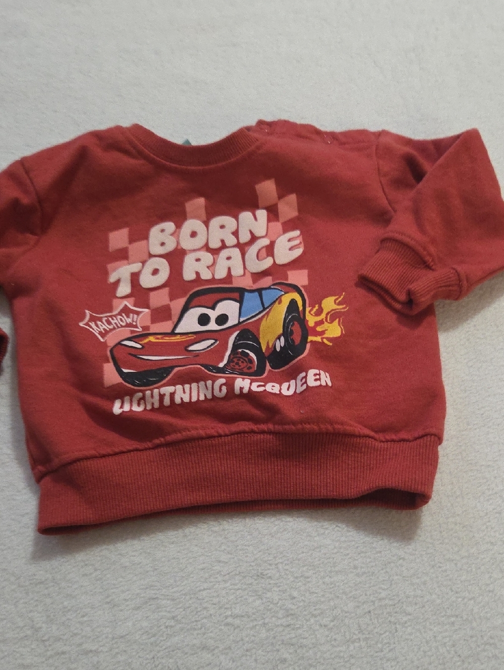 DISNEY BABY CARS LIGHTNONG MCQUEEN SWEATSHIRT
